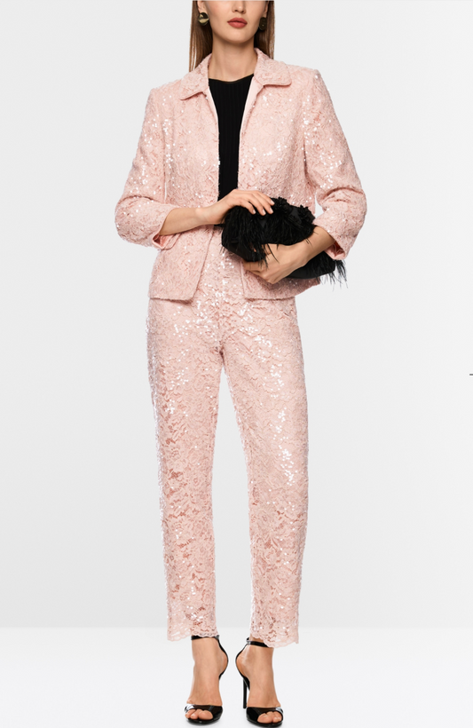 Marc Cain Lace & Sequin Jacket