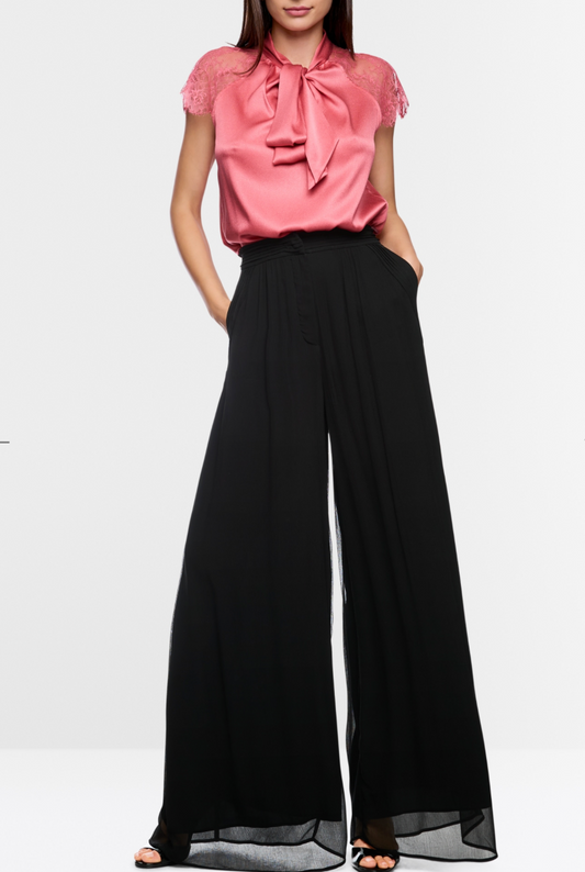 Marc Cain Silk Top with Bow