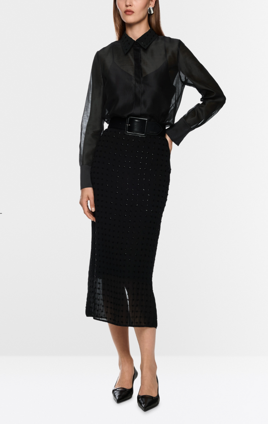 Marc Cain Organza Blouse