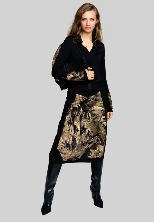 Beate Heyman Jacquard Skirt