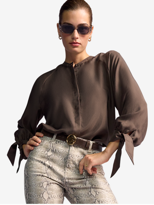 Riani Blouse with Concealed Button