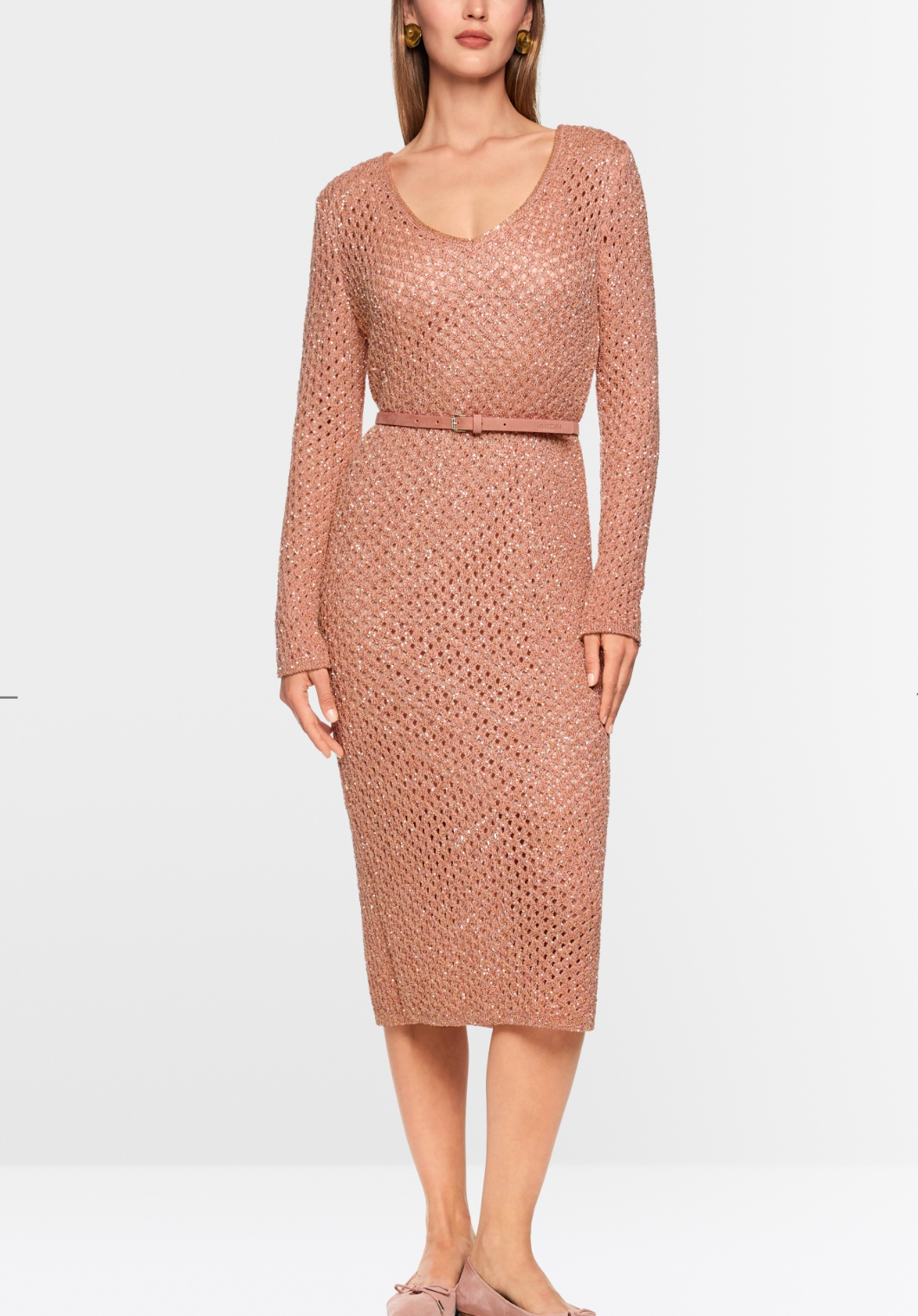 Marc Cain Knitted Sequin Dress