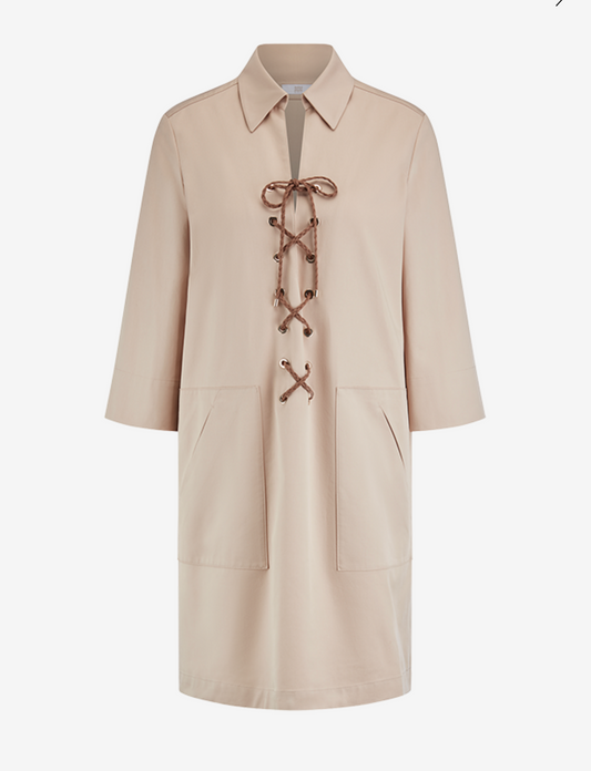 Riani Shirt Dress with Lacing