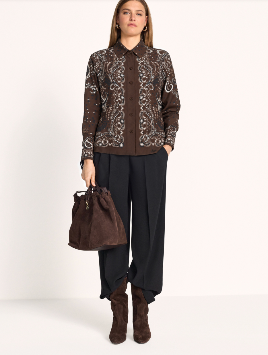 Riani Paisley Print Blouse
