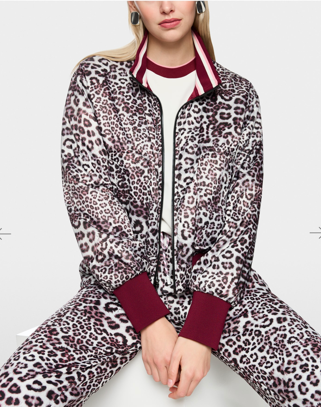 Marc Cain Reversible Bomber