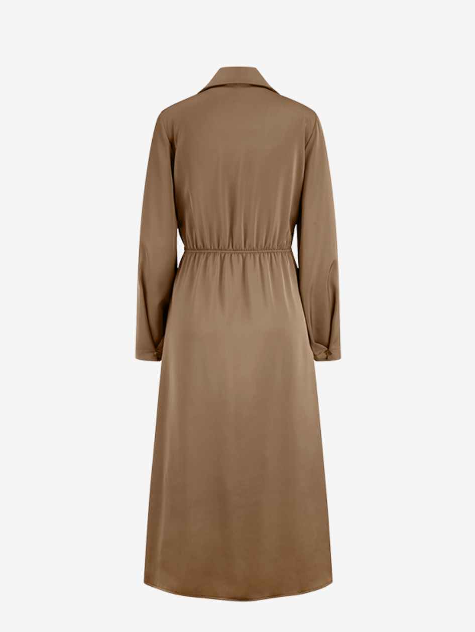 Riani Maxi Dress with Tie Belt