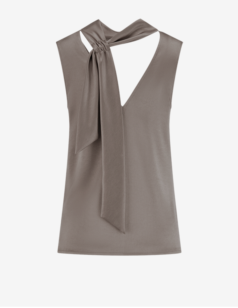Riani Satin Tie Top