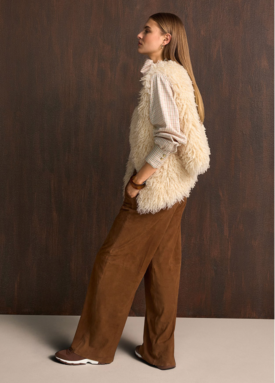 Riani Faux Fur Vest