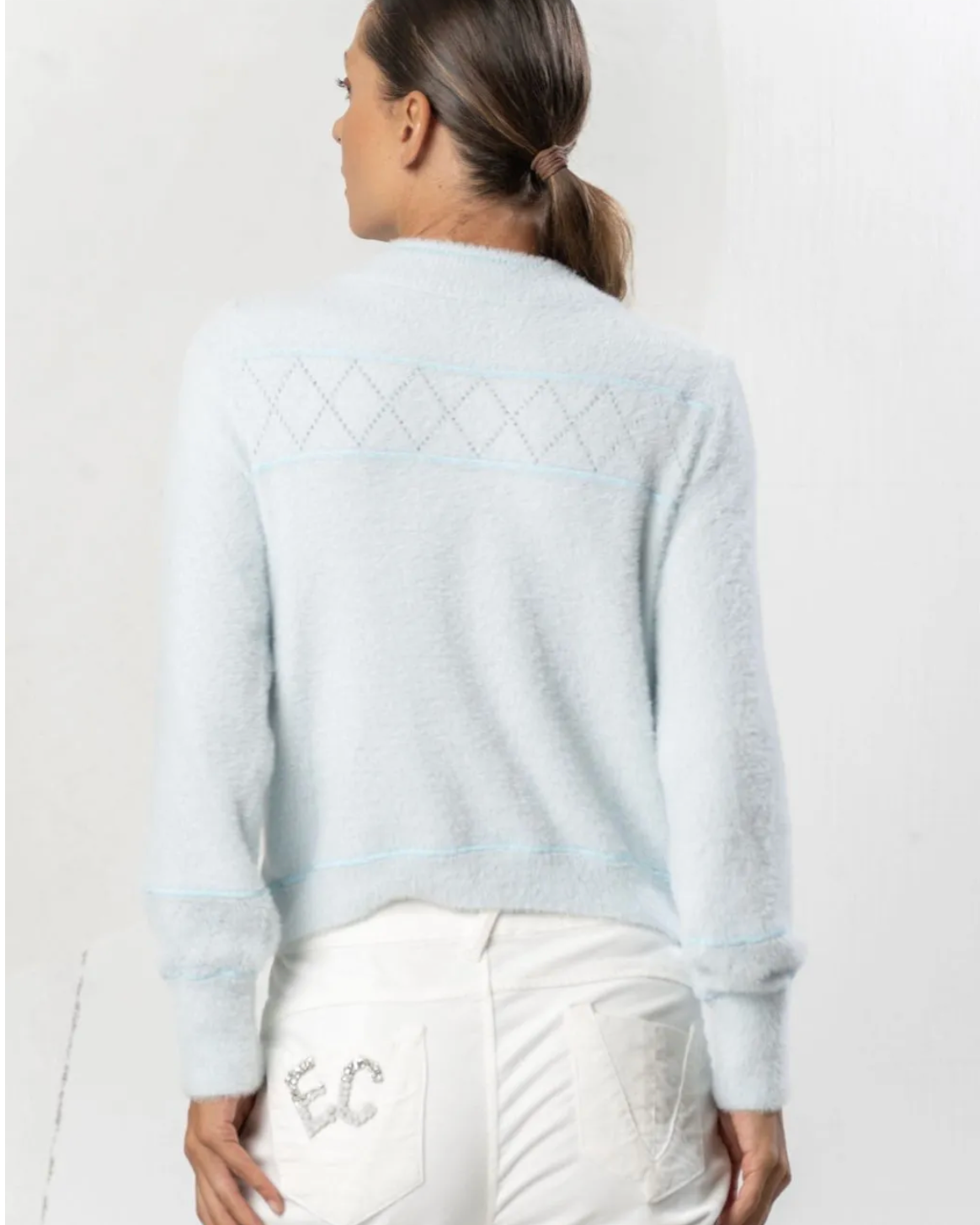 EC Jacquard Crop Jacket