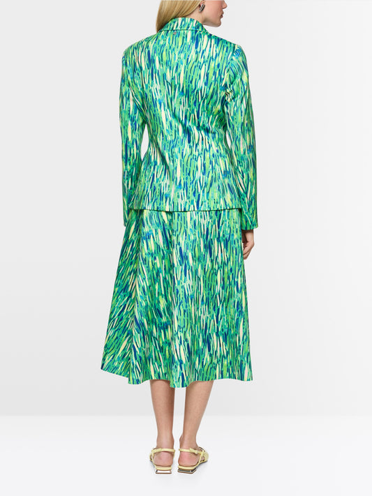 Marc Cain Scuba Print Blazer