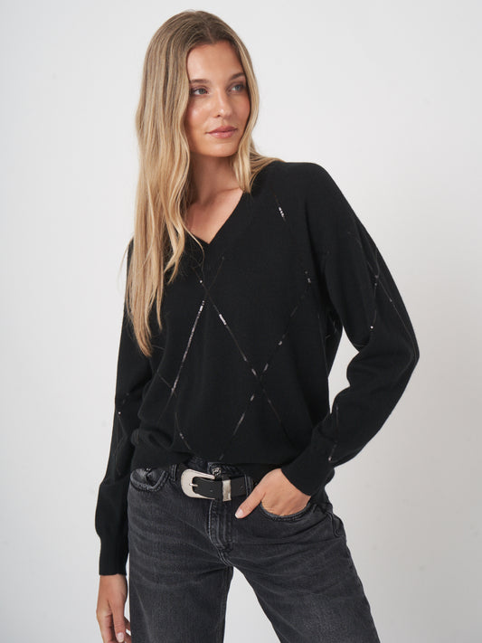 Repeat Sequin Sweater