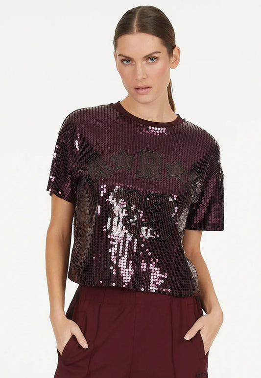 Marc Aurel Sequin T-Shirt