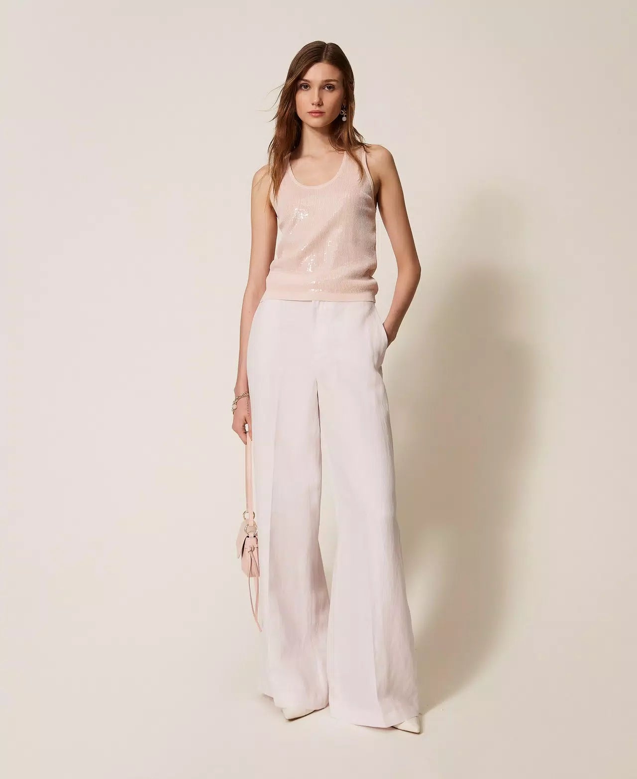 Twinset Sequin Top