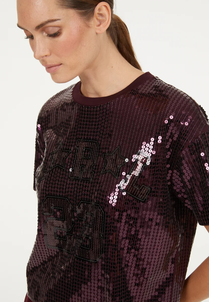 Marc Aurel Sequin T-Shirt