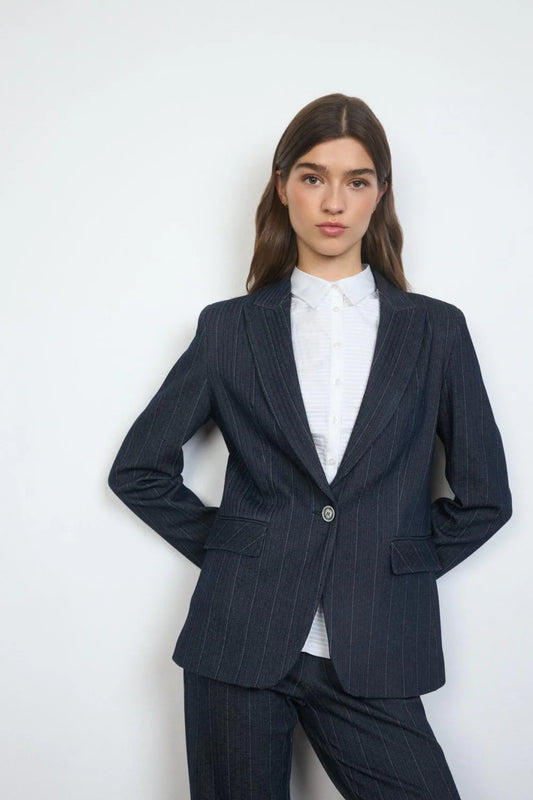 Tinta Pinstripe Blazer