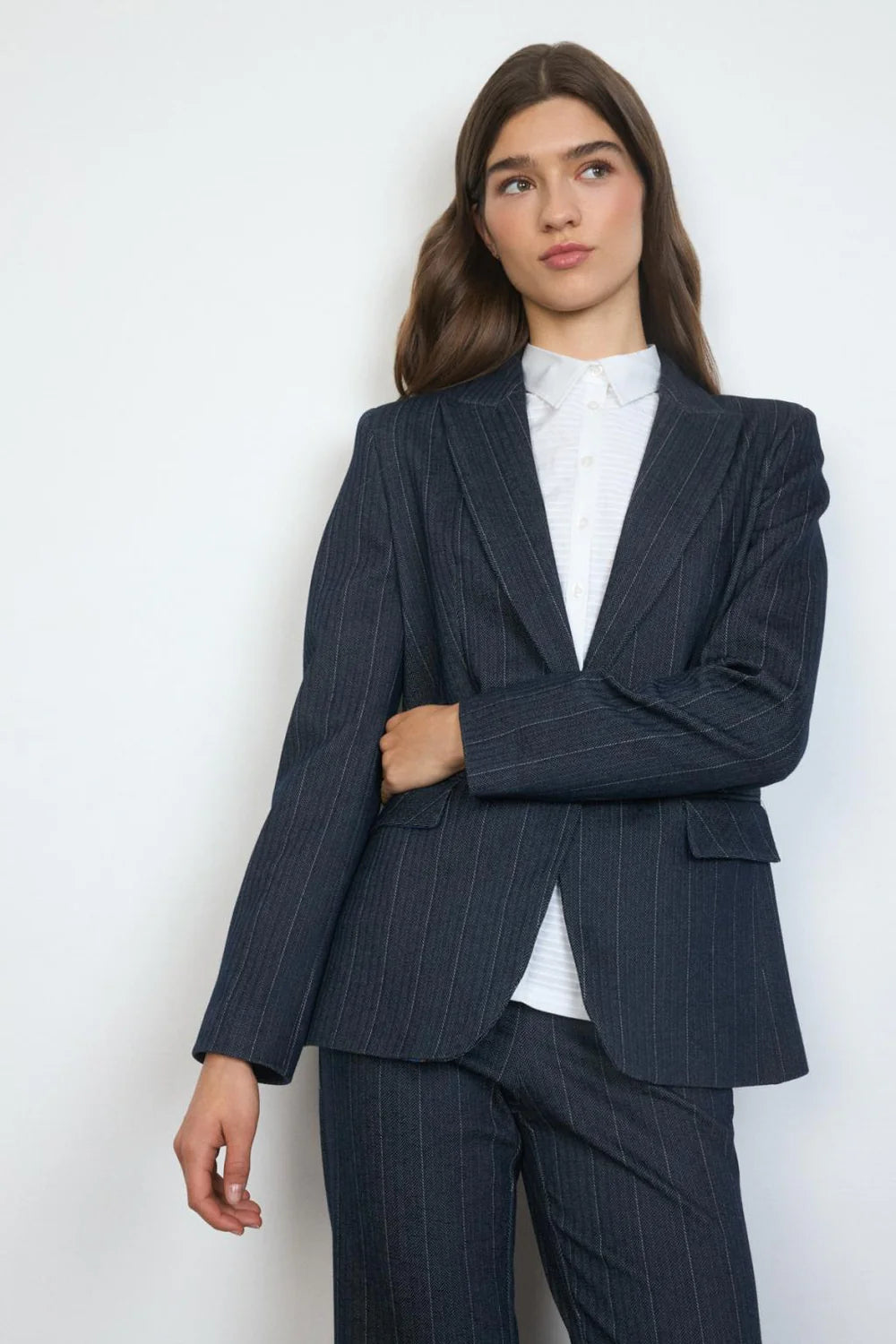Tinta Pinstripe Blazer