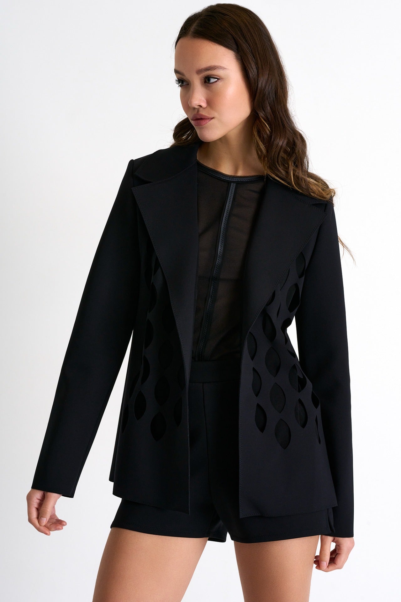 Shan Structured Cut Out Blazer