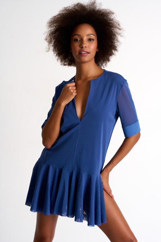 Shan Short Flowy Cover Up