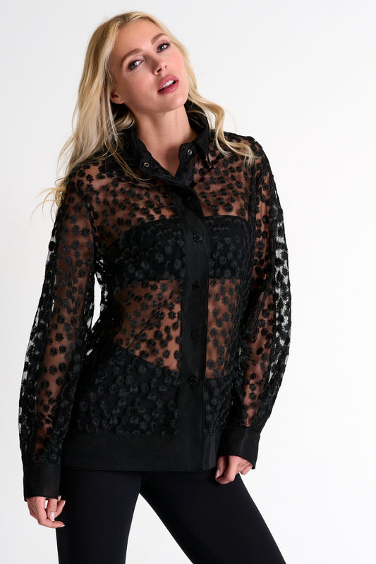 Shan Embroidered Floral Shirt