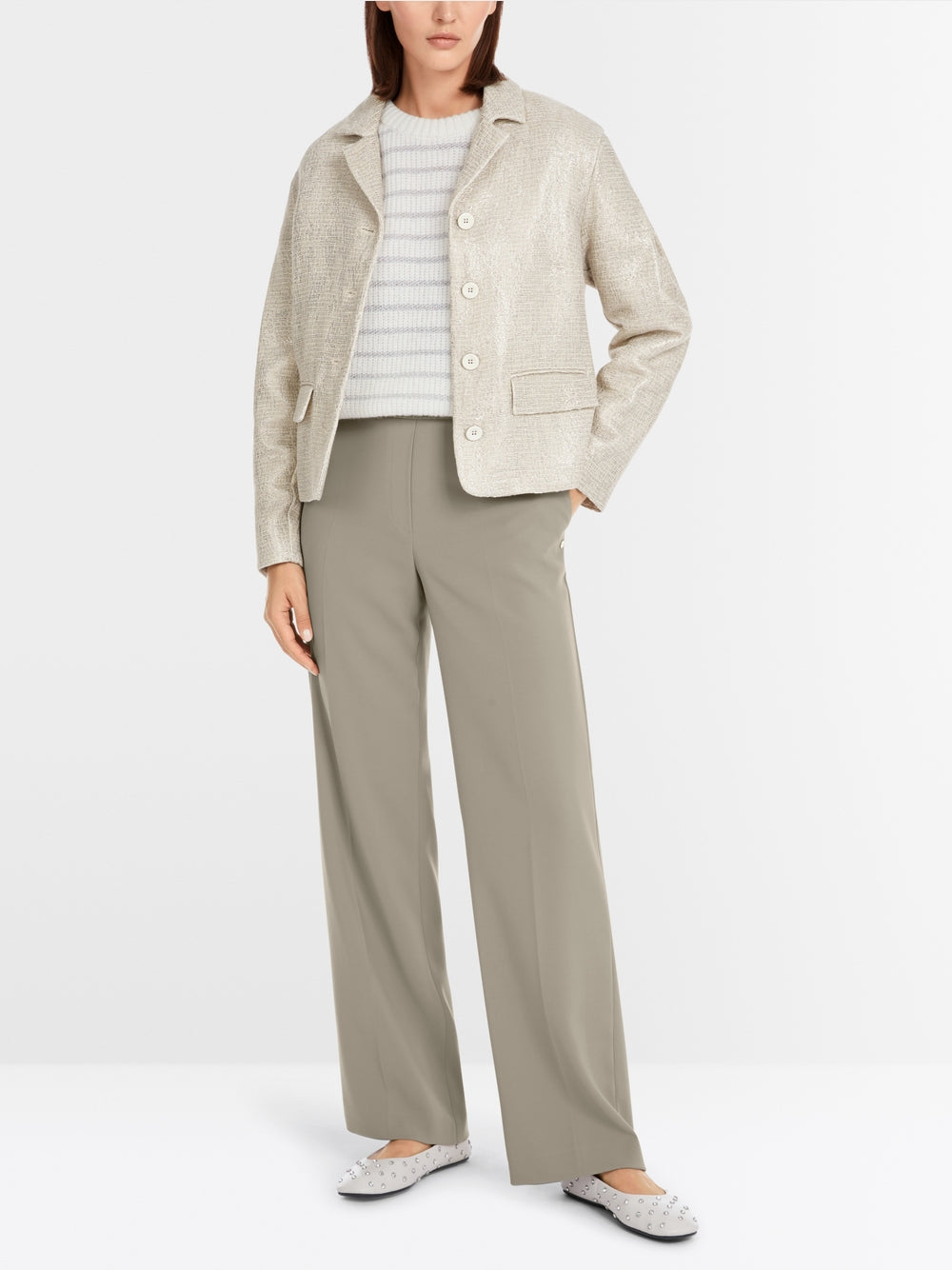 Marc Cain Jacket with Shimmer