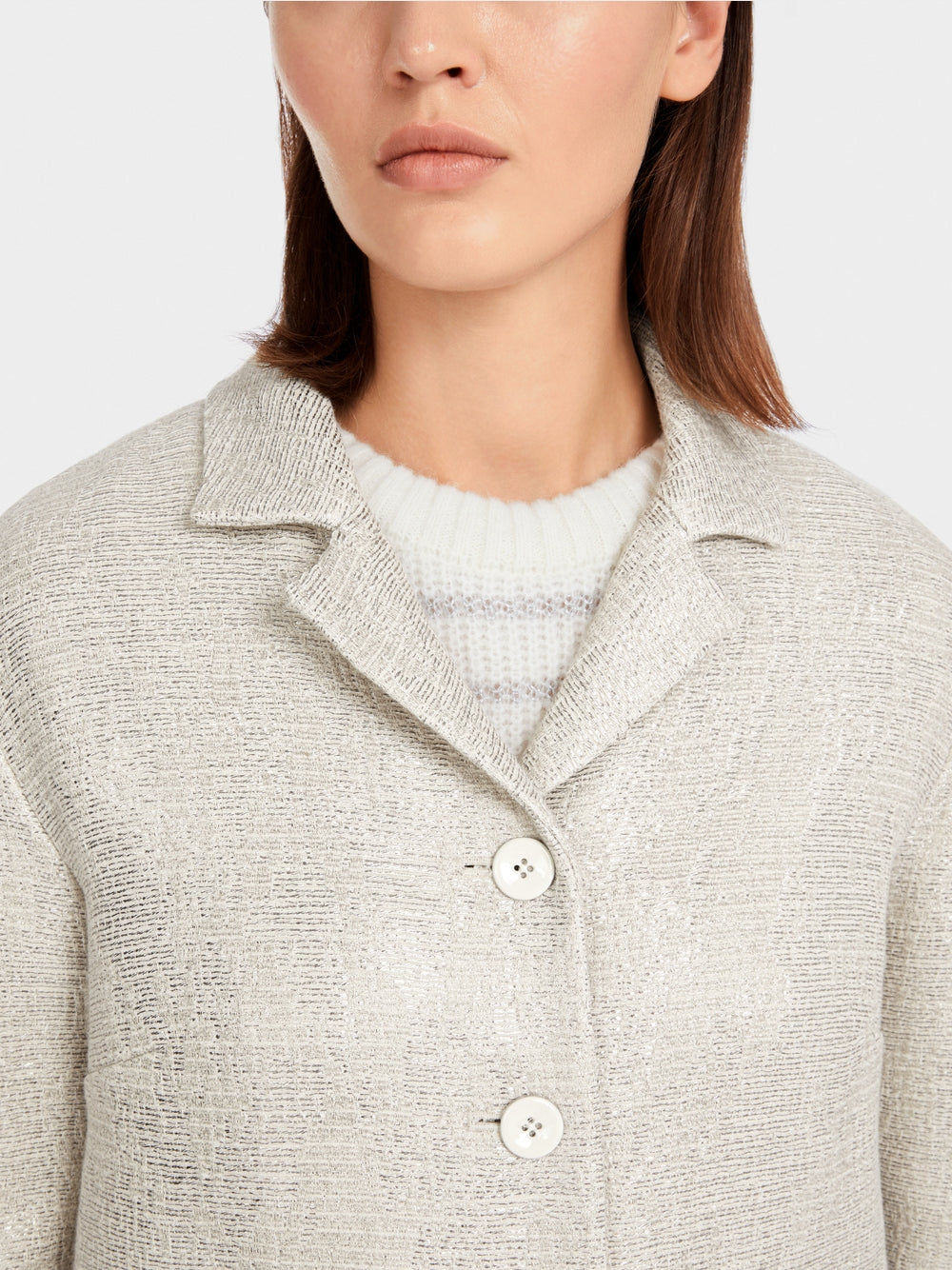 Marc Cain Jacket with Shimmer