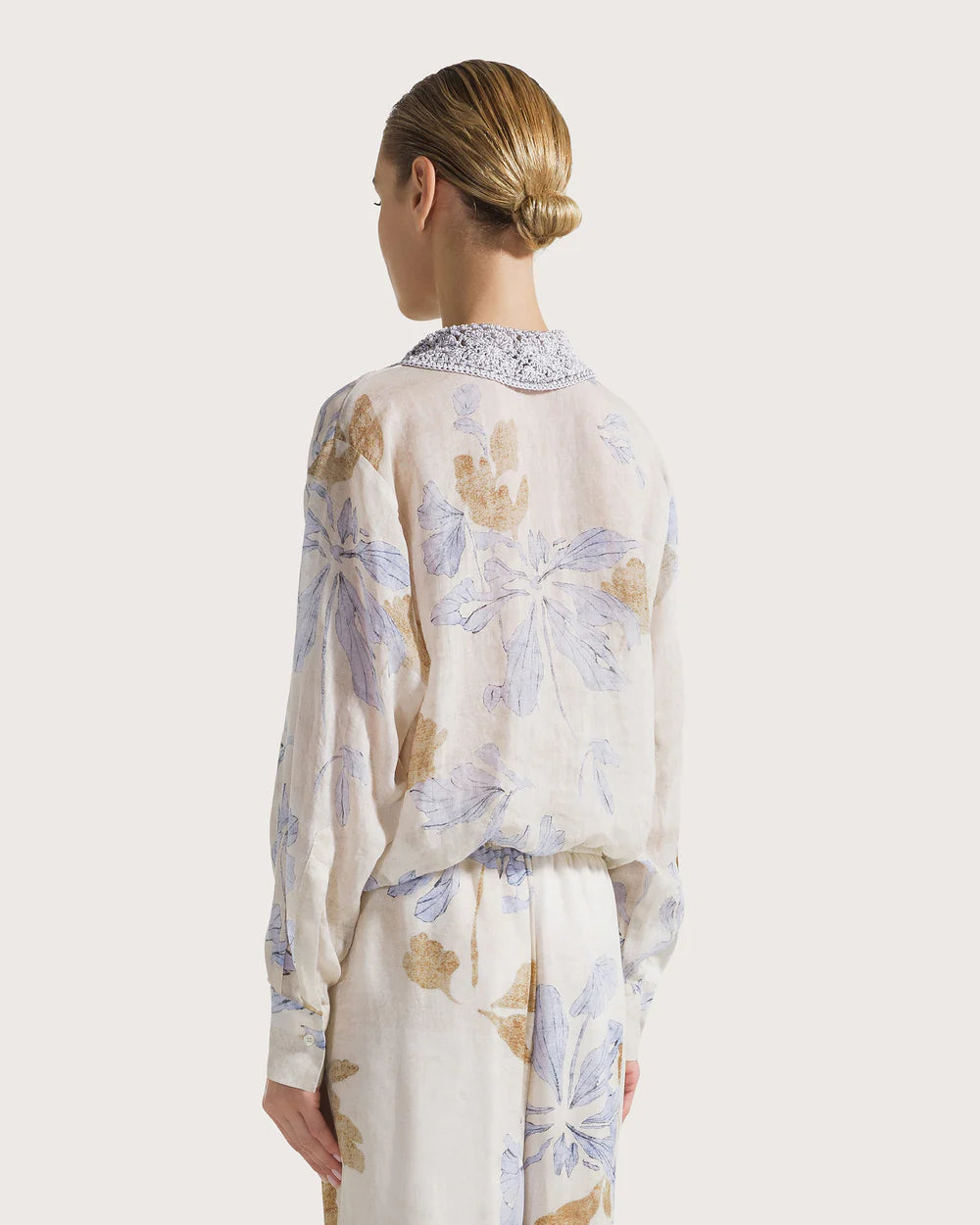 Seventy Printed Ramie Shirt