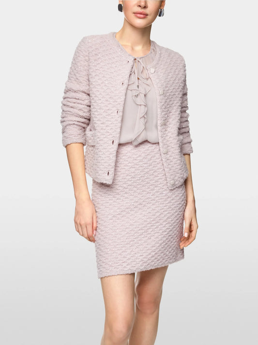 Marc Cain Crop Knitted Cardigan