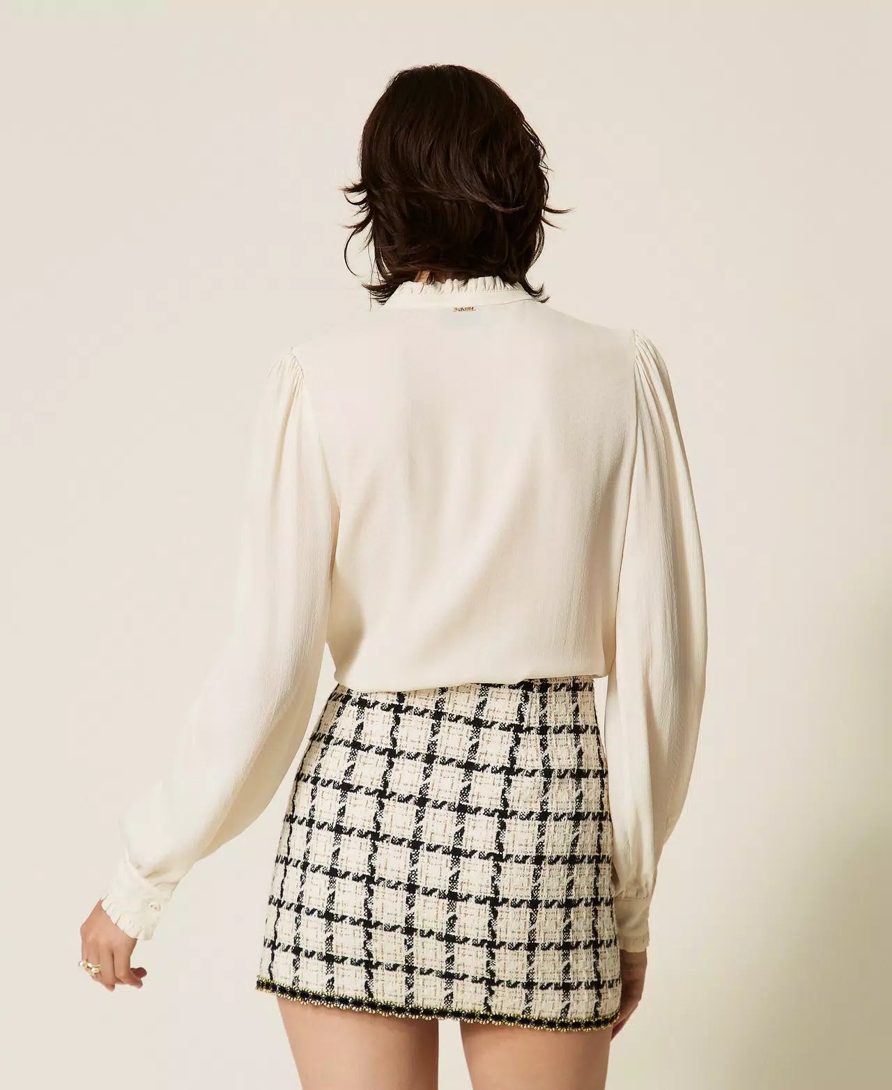 Twinset Crepe Silk Blend Blouse