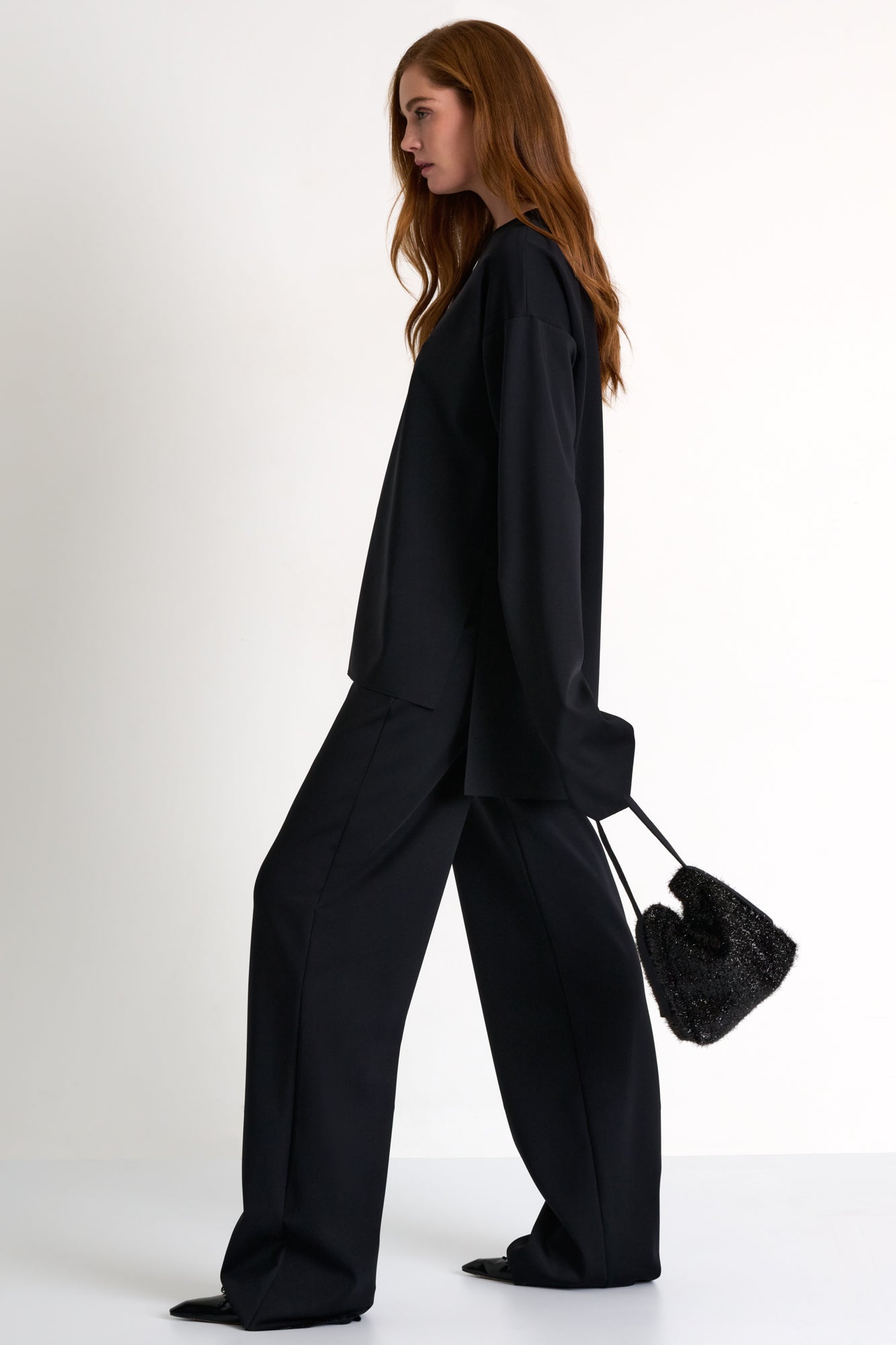 Shan Tailored Wide-Leg Pant