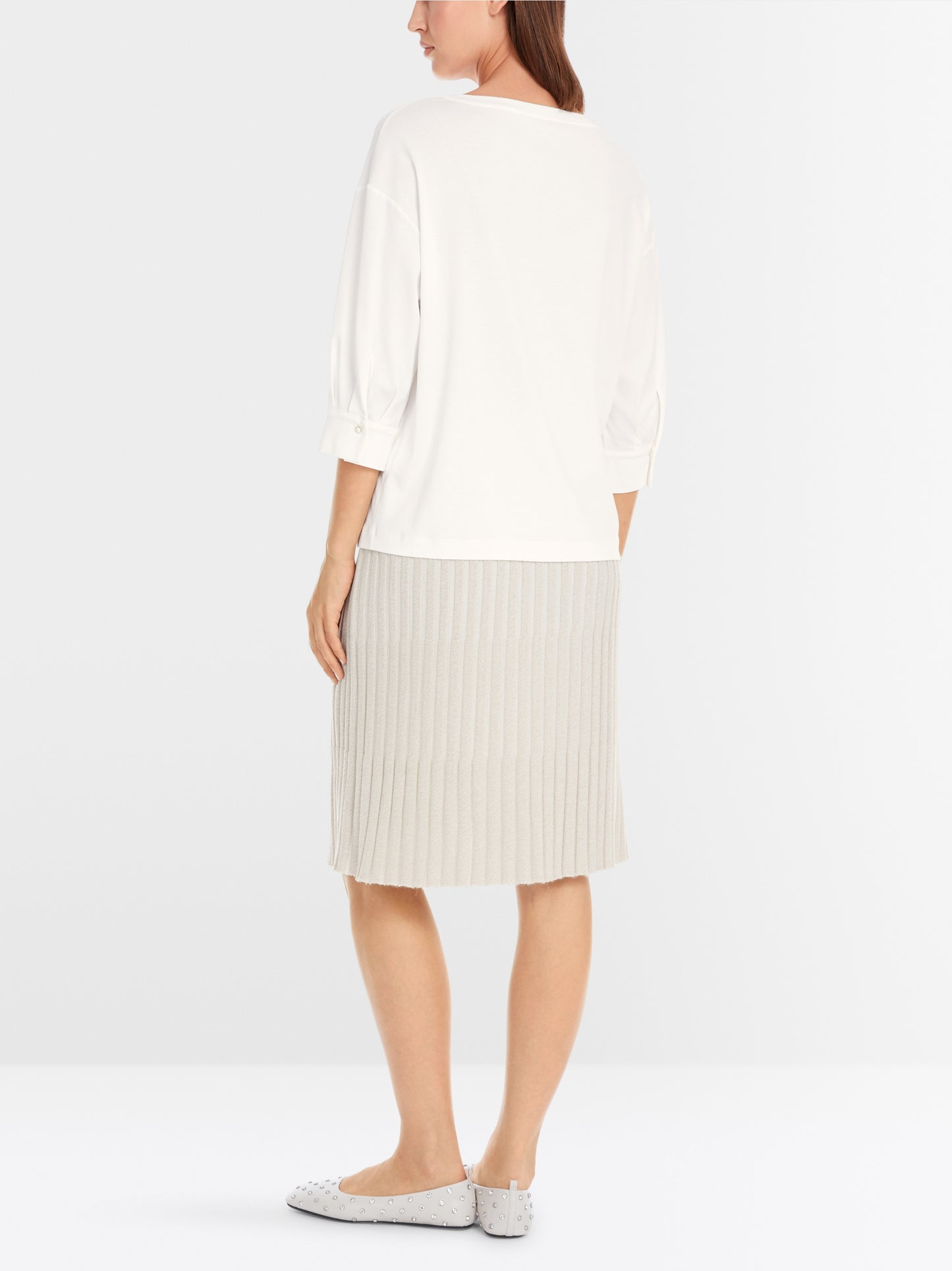 Marc Cain T-Shirt with Mid-Length Sleeves