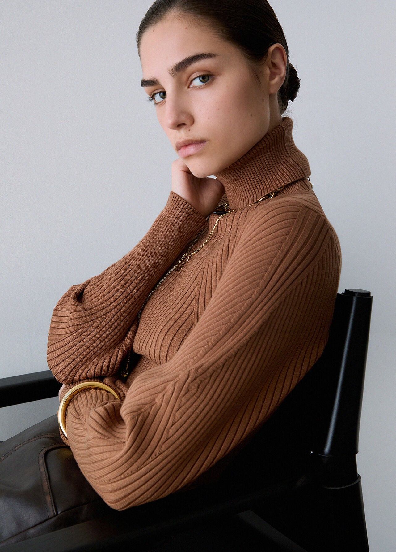 Liu Jo Turtleneck with Balloon Sleeve