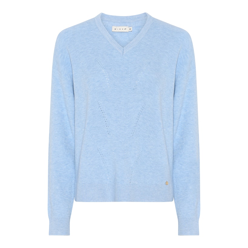 Micha Soft Knit V-Neck Sweater