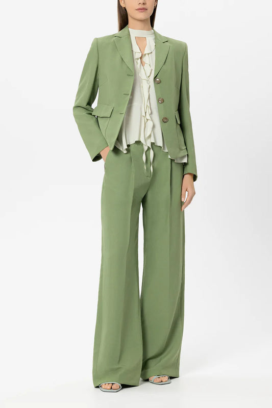 Luisa Cerano Linen Blend Pant