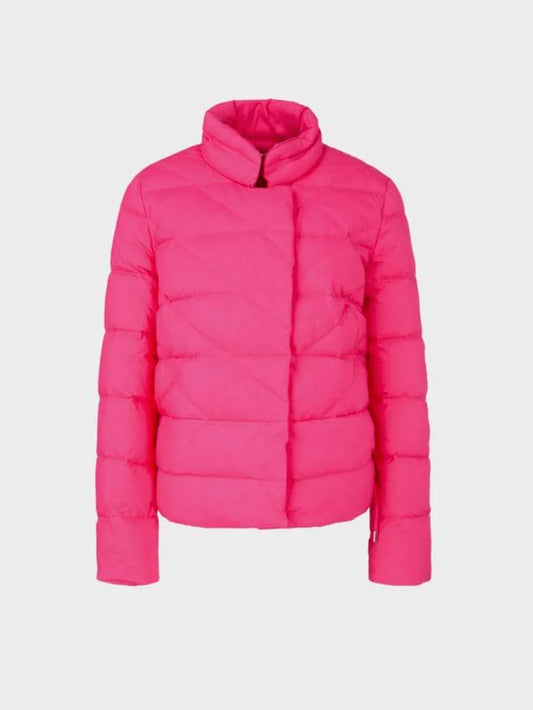 Marc Cain Quilted Down Pink Jacket