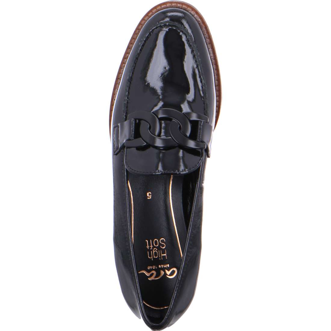 privat sammensnøret mindre Ara Black Patent Loafer – The One & Only Shoes, Clothing and Accessories