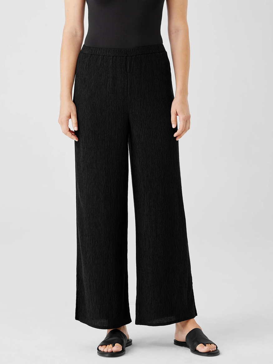 Eileen Fisher Plisse Pant – The One & Only Shoes, Clothing and