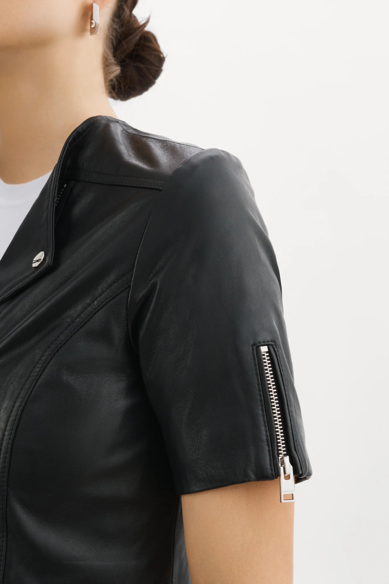 LaMarque Kirsi Leather Biker Jacket