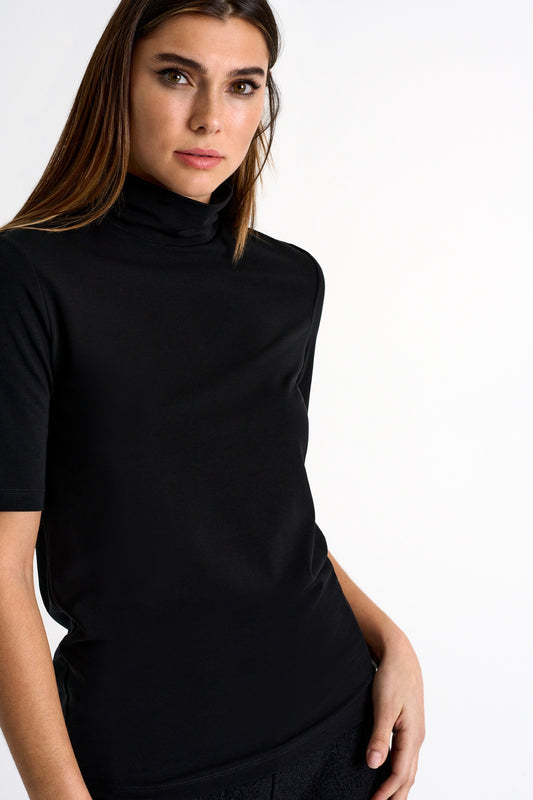 Shan Mock Neck Top