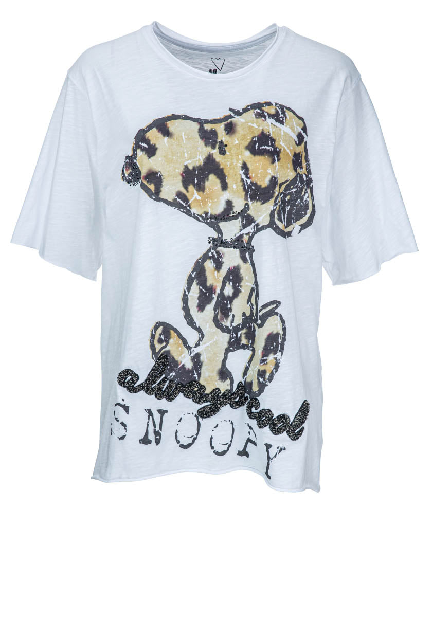 Frogbox Snoopy Clear White TShirt