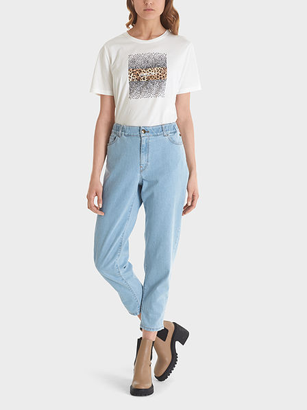 Marc Cain Cotton Leopard Jean