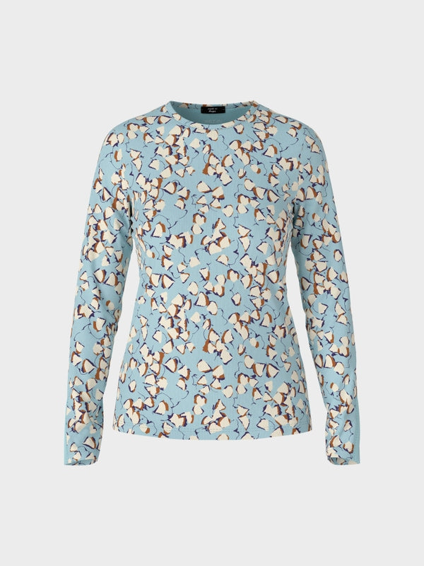 Marc Cain Printed Cotton Top