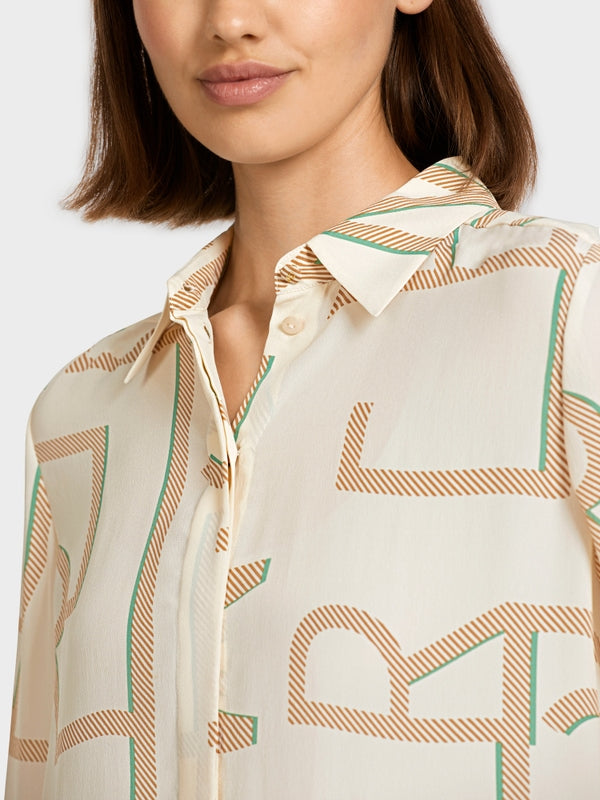 Marc Cain Blouse with MC Lettering Design