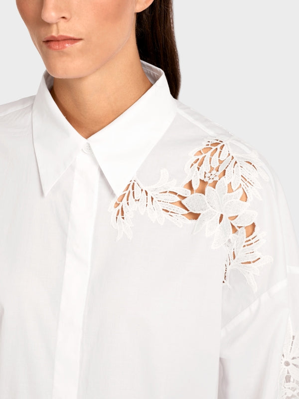 Marc Cain Blouse with Broderie Anglaise