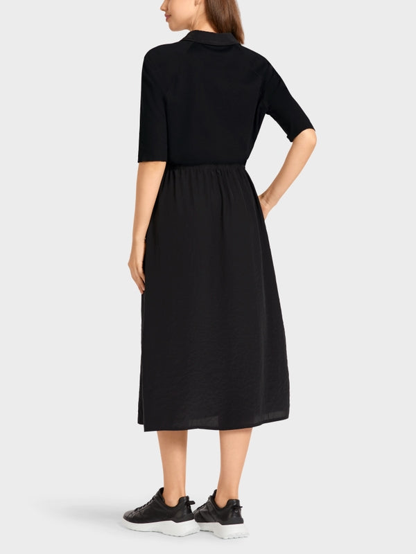 Marc Cain Dress in Mixed Materials