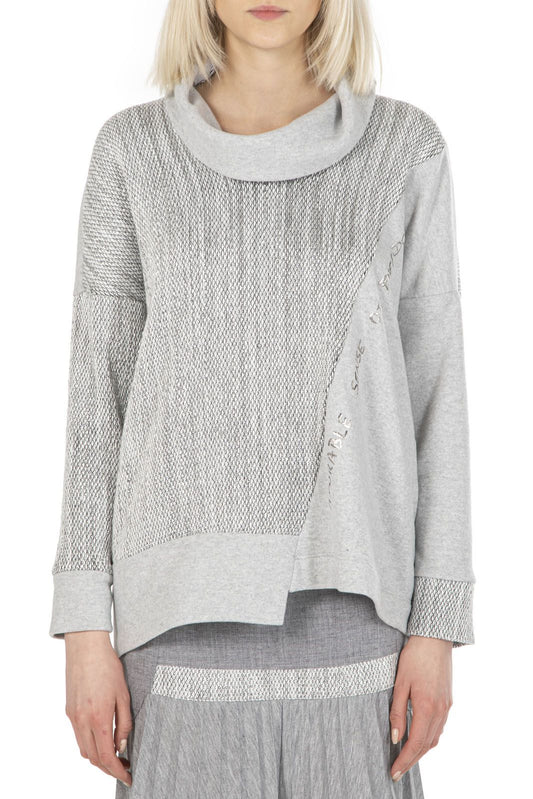 Elisa Cavaletti Silver Sweatshirt